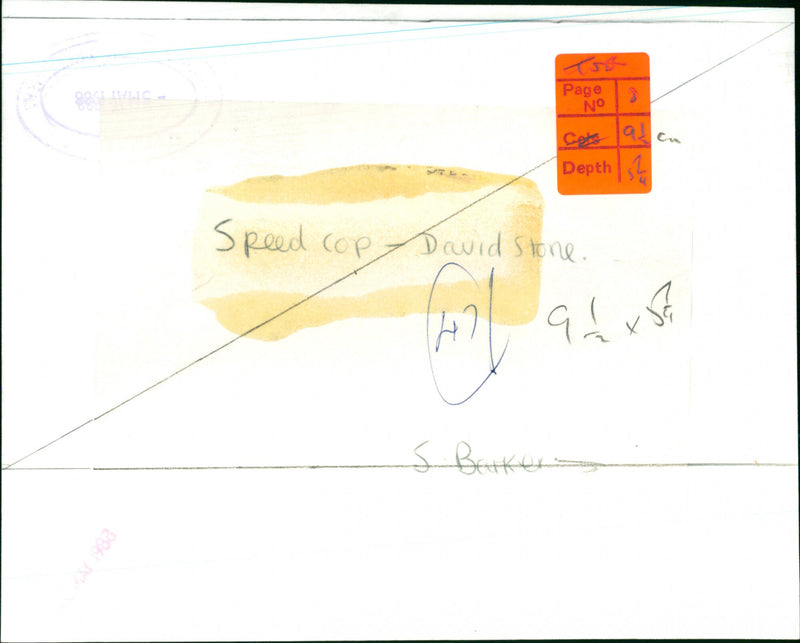 David Stone - Vintage Photograph