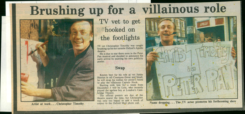 Christopher Timothy - Vintage Photograph