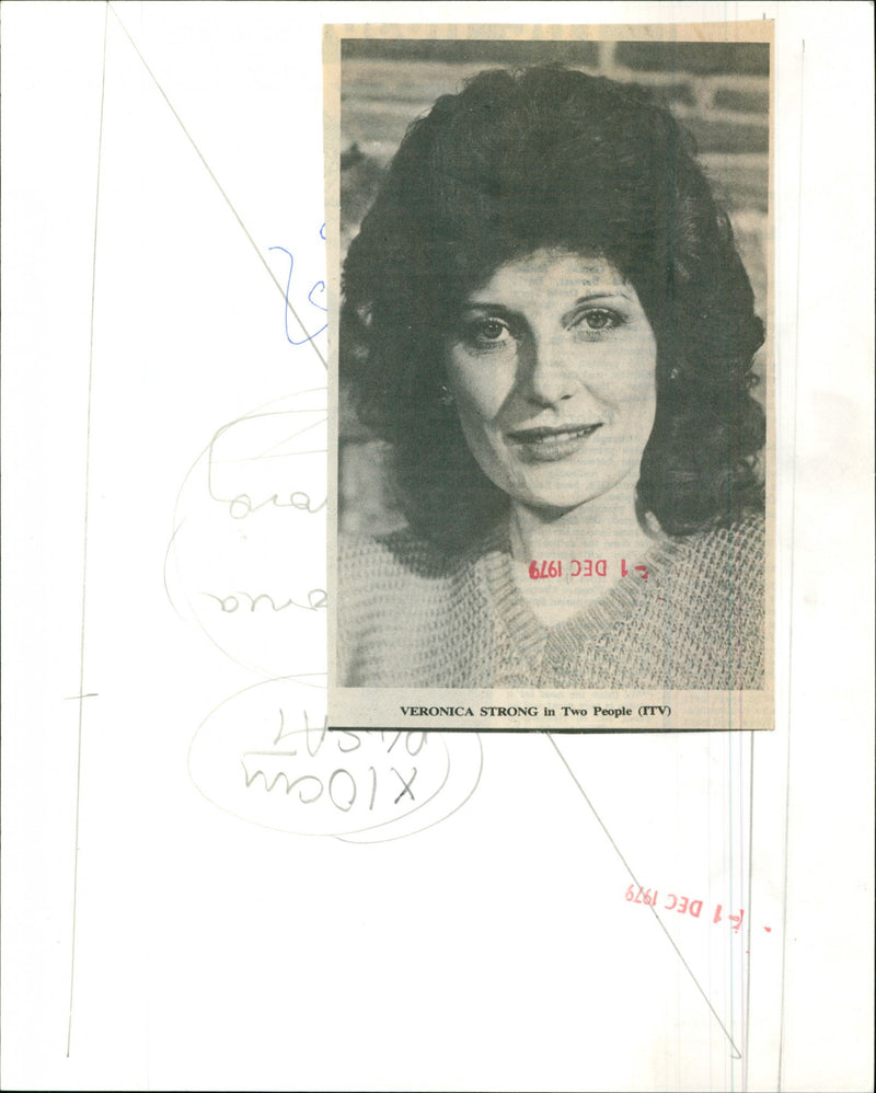Veronica Strong - Vintage Photograph