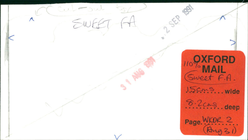 Sweet F. A. - Vintage Photograph