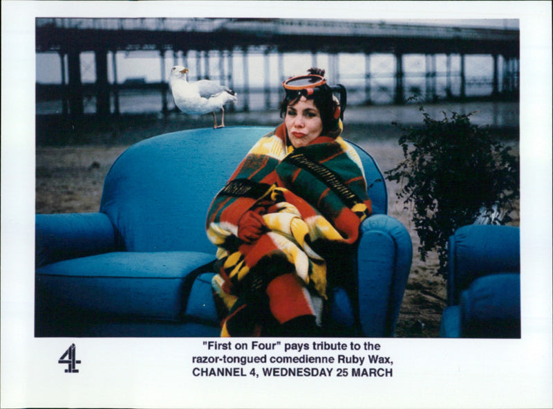 Ruby Wax - Vintage Photograph