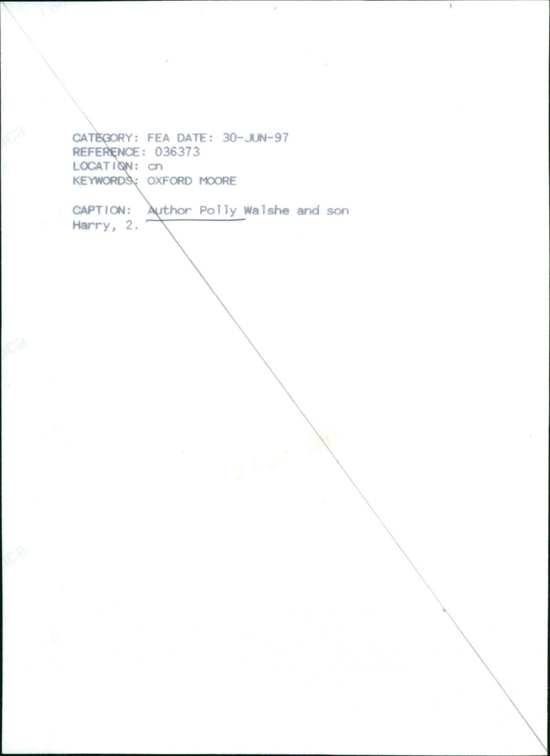 Polly Walshe - Vintage Photograph