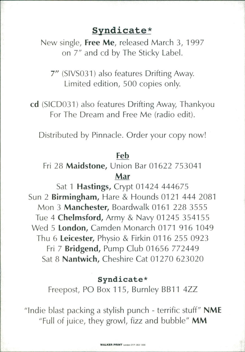 Syndicate - Vintage Photograph