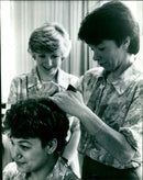 Hairdressing - Vintage Photograph
