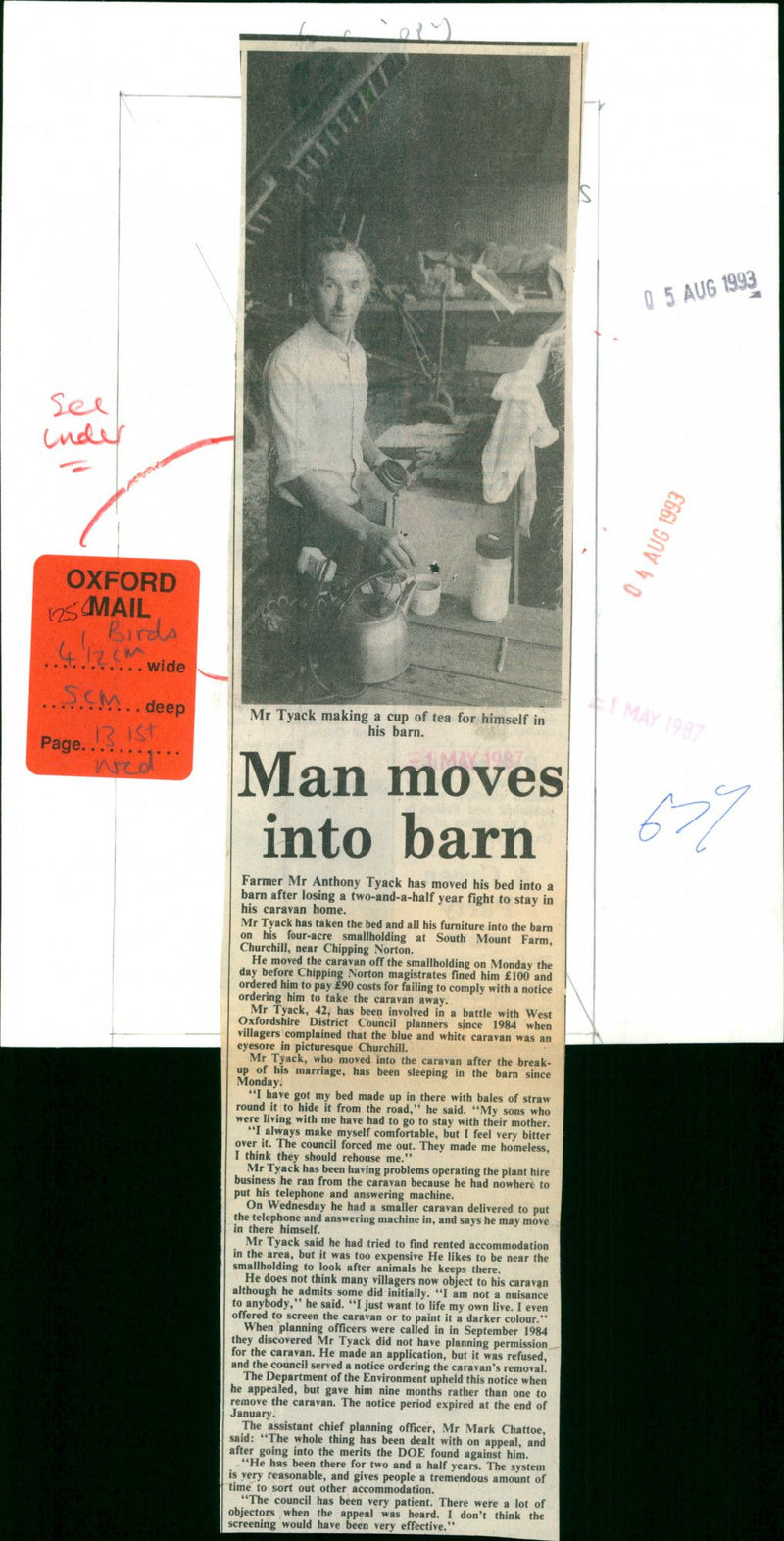 Mr. Anthony Tyack - Vintage Photograph