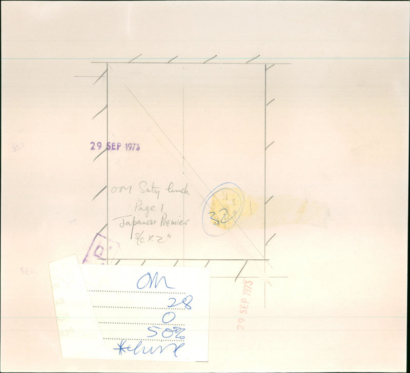 Kakuei Tanaka - Vintage Photograph