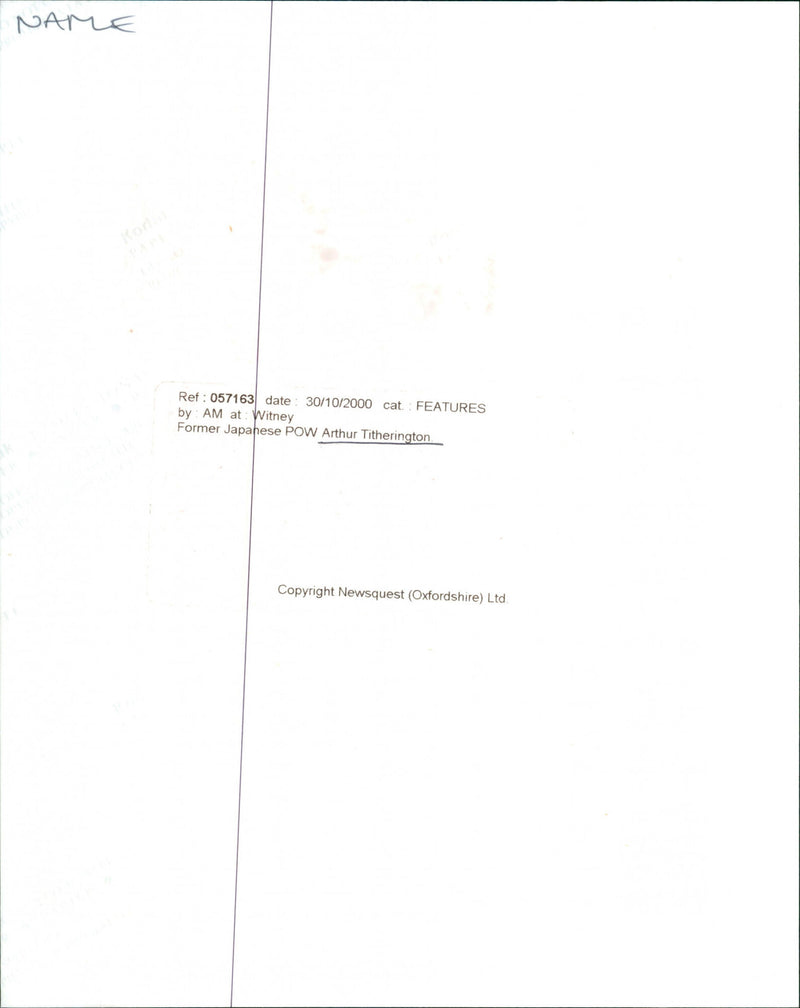 Arthur Titherington - Vintage Photograph