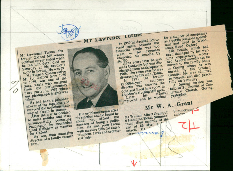 Lawrence Turner - Vintage Photograph