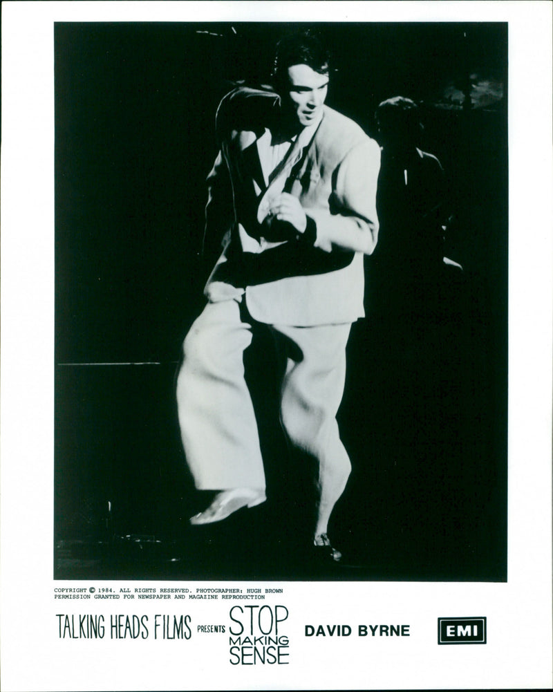 David Byrne - Vintage Photograph