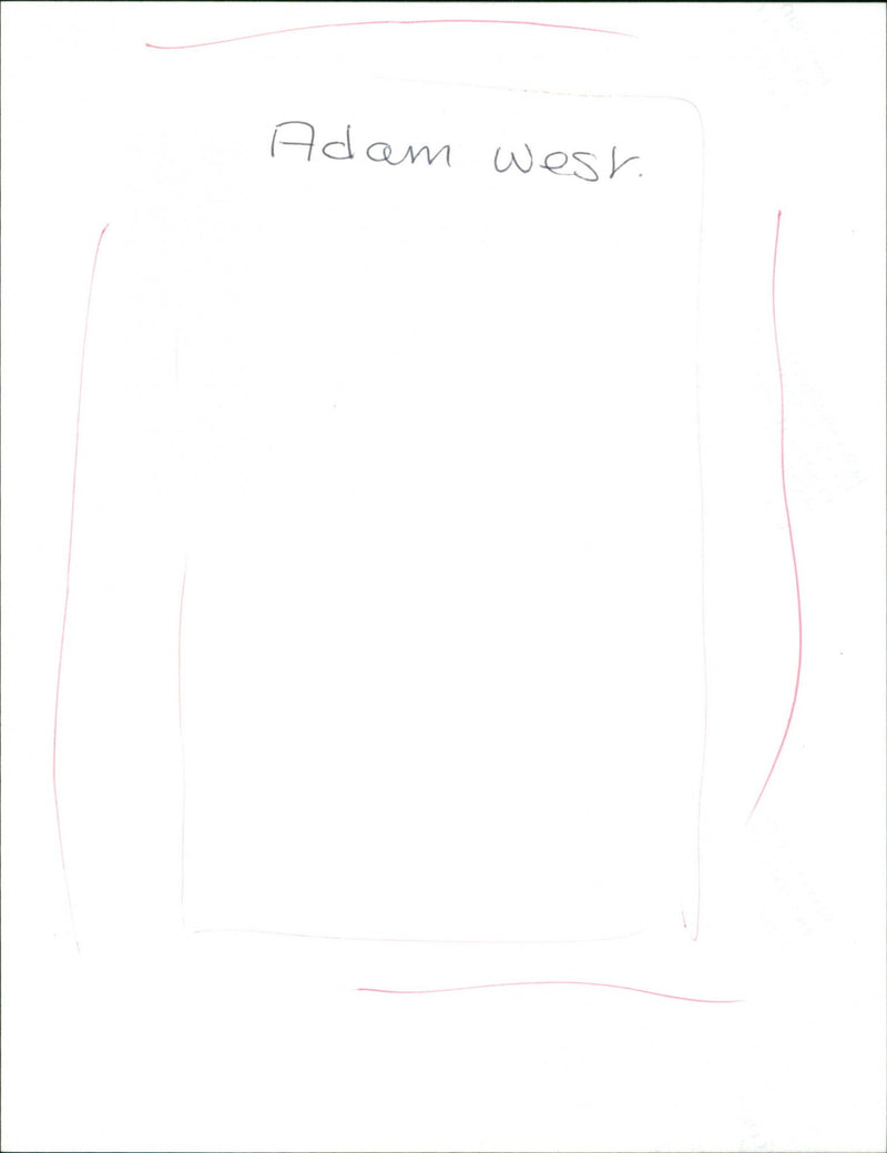 Adam West - Vintage Photograph