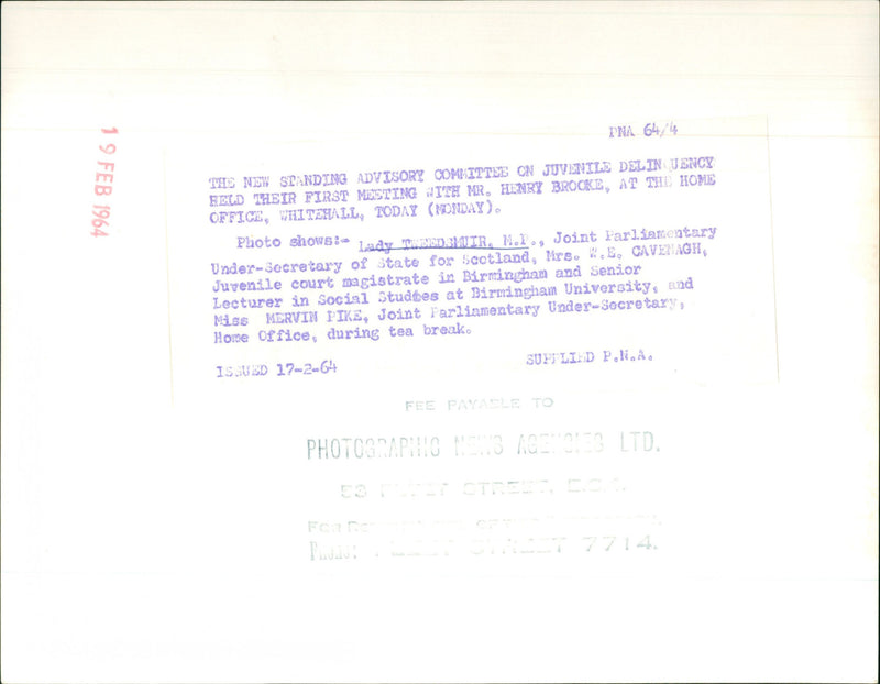 Lady Tweedsmuir M.P. - Vintage Photograph