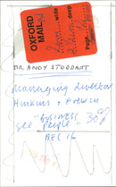 Andy Stoddart - Vintage Photograph