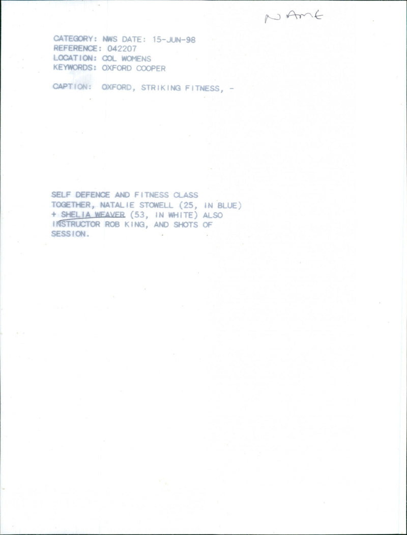 Shelia Weaver - Vintage Photograph