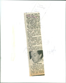 Terry Strange - Vintage Photograph