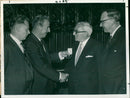 Harry Urwin, Harry Nicholas, Jack Thomas & Jack Jones - Vintage Photograph
