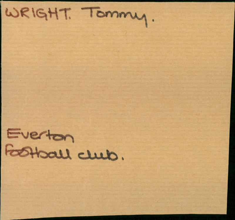 Tommy wright - Vintage Photograph