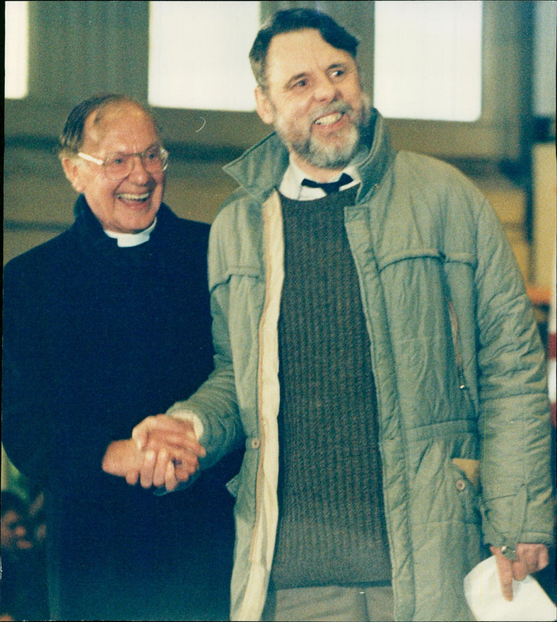 Terry Waite - Vintage Photograph
