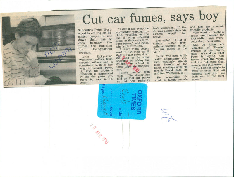 Peter Westwood - Vintage Photograph