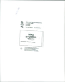 Mike Stowell - Vintage Photograph