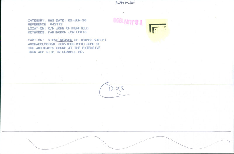 Steve Weaver - Vintage Photograph