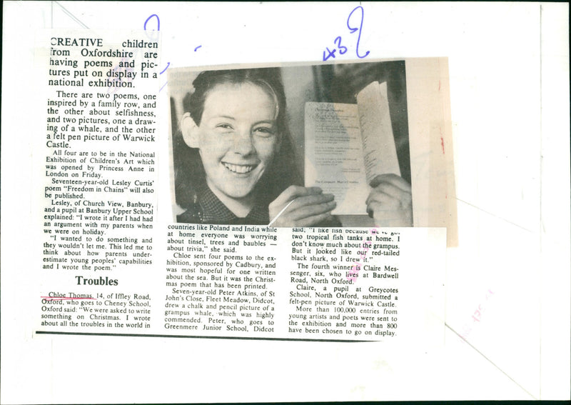 Chloe Thomas - Vintage Photograph