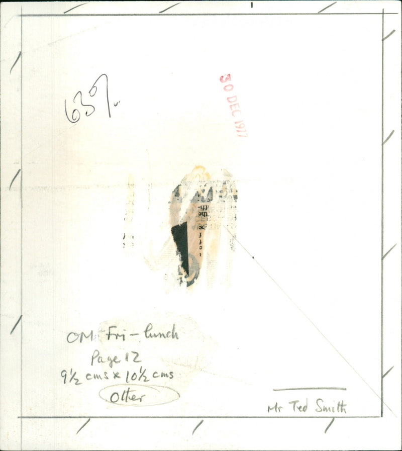 Mr. Ted Smith - Vintage Photograph