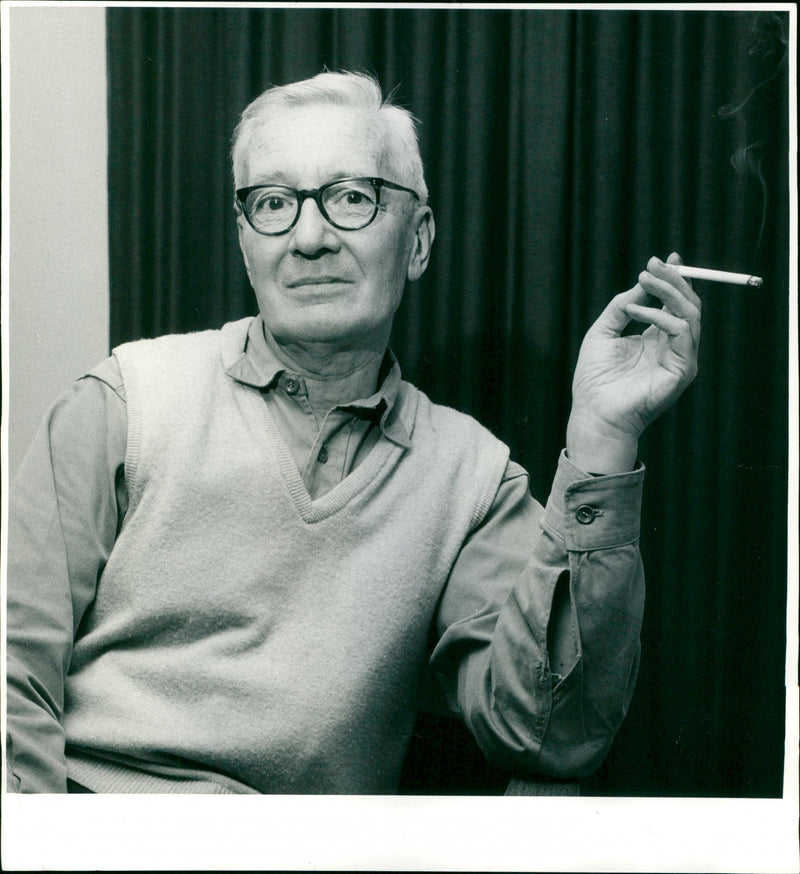 Nikolaas Tinbergen - Vintage Photograph