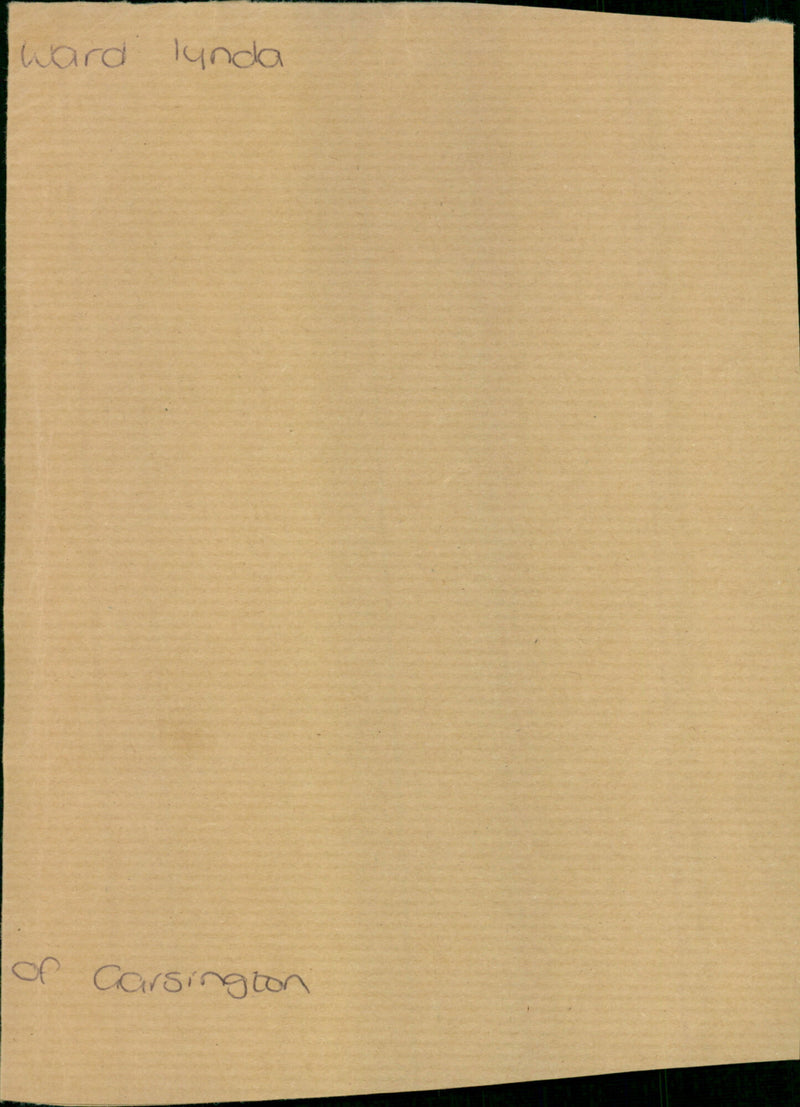 Ward Lynda - Vintage Photograph