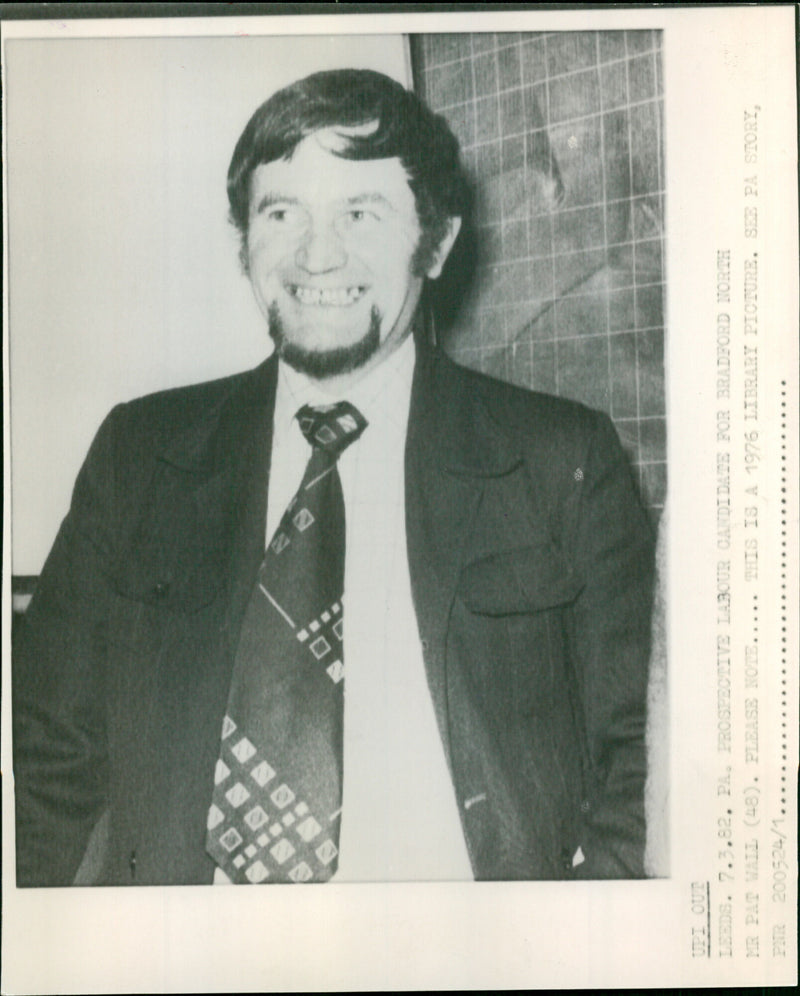 Mr. Pat Wall - Vintage Photograph