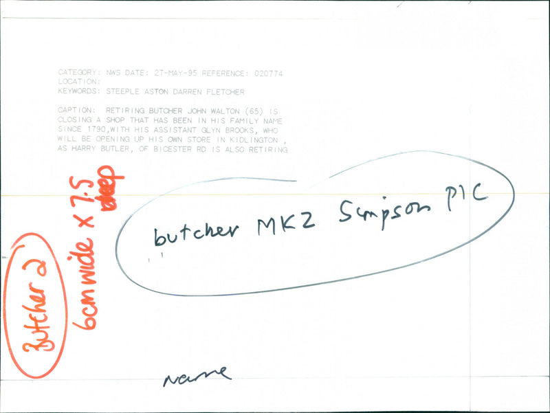 John Walton - Vintage Photograph