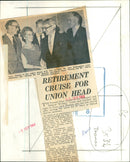 John McNaughton, Mrs. Thomas, Jos Murphy, Jack Thomas & Emrys Williams - Vintage Photograph