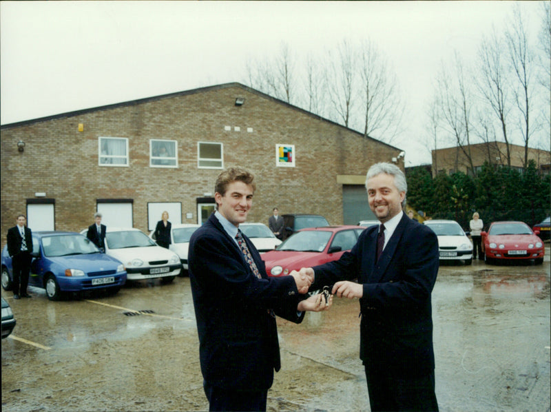 Peter Tandy & Steve Carter - Vintage Photograph