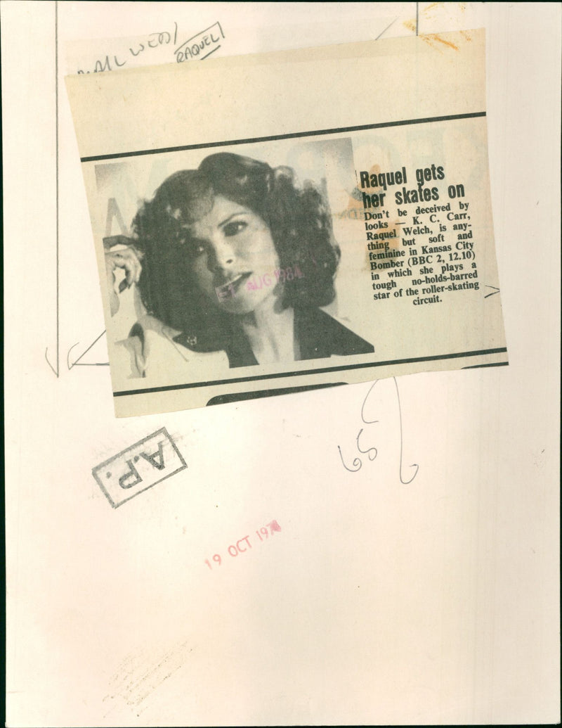 Raquel Welch - Vintage Photograph