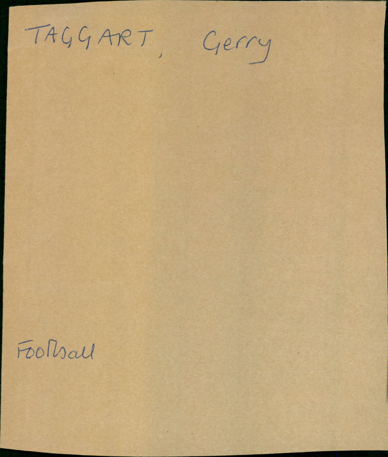 Gerry Taggart - Vintage Photograph