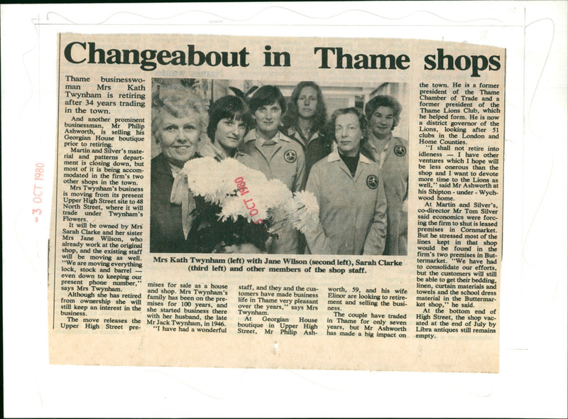 Mrs. Kath Twynham - Vintage Photograph