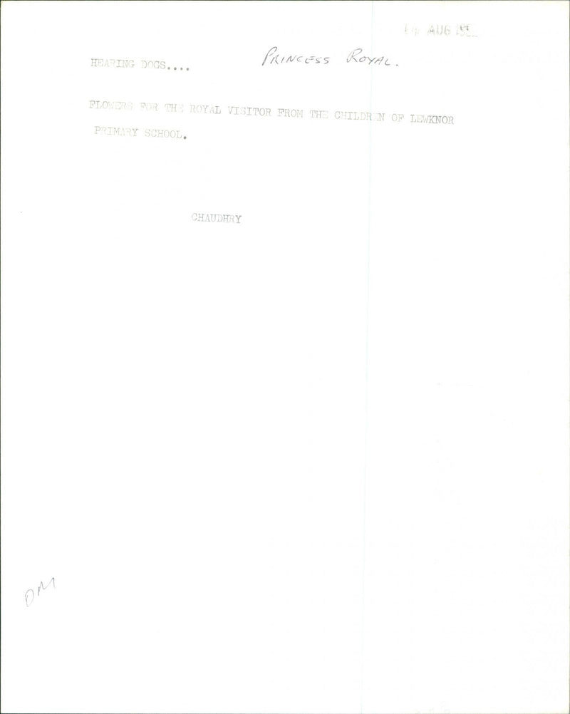 Princess Anne - Vintage Photograph