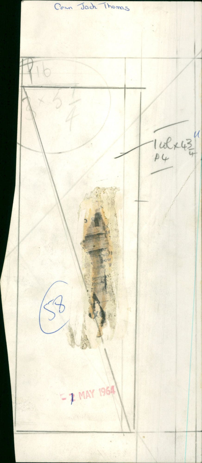 Jack Thomas - Vintage Photograph