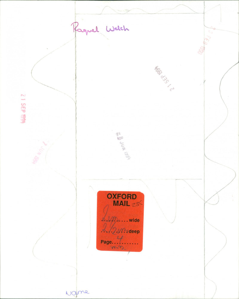 Raquel Welch - Vintage Photograph