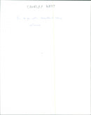 Charles West - Vintage Photograph