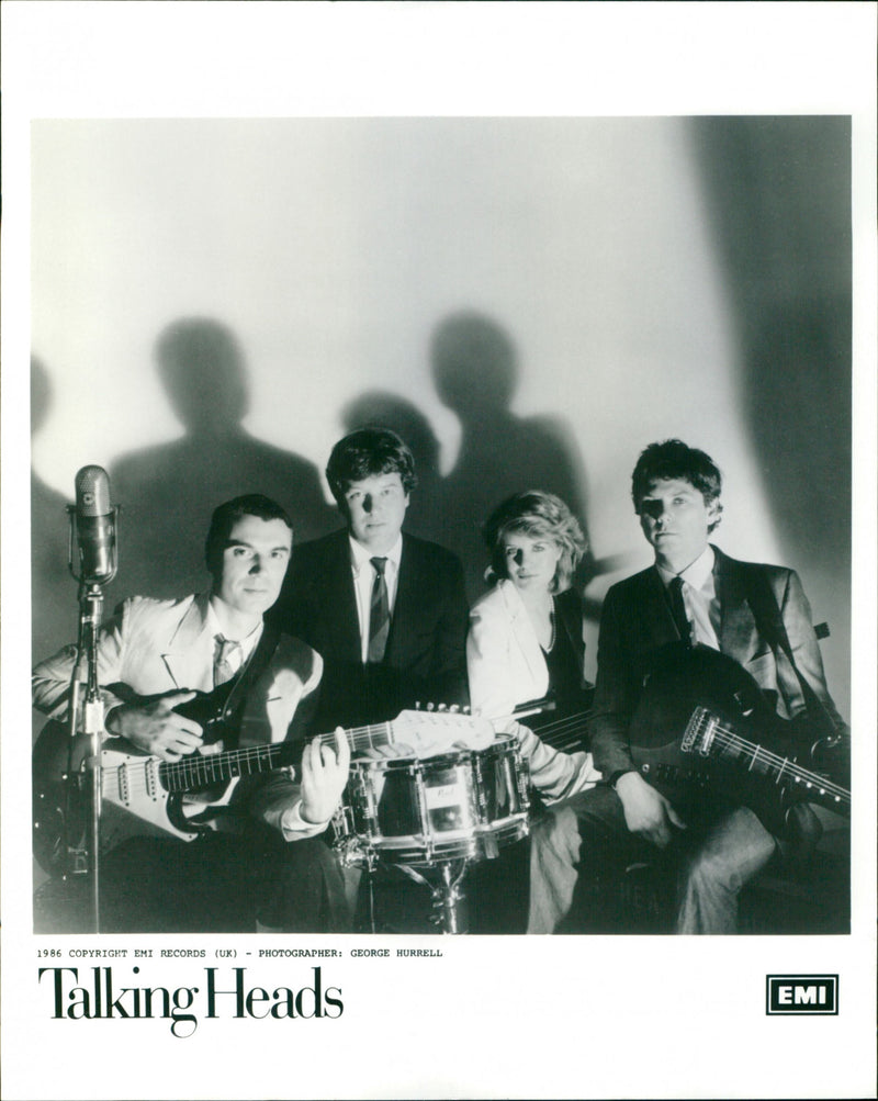 Talking Heads - Vintage Photograph