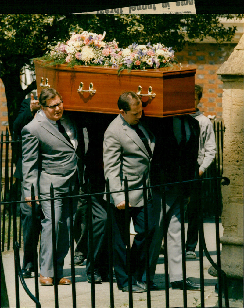 Jimmy wests death - Vintage Photograph