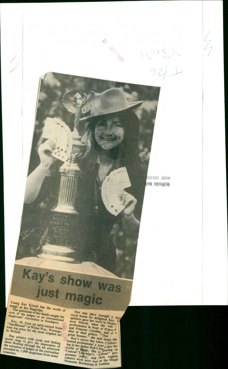 Kay Kristal - Vintage Photograph