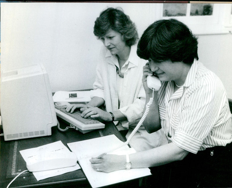Diana West, Wendy Margetts - Vintage Photograph