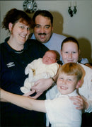 A family of 5 from Abingdon - Vintage Photograph