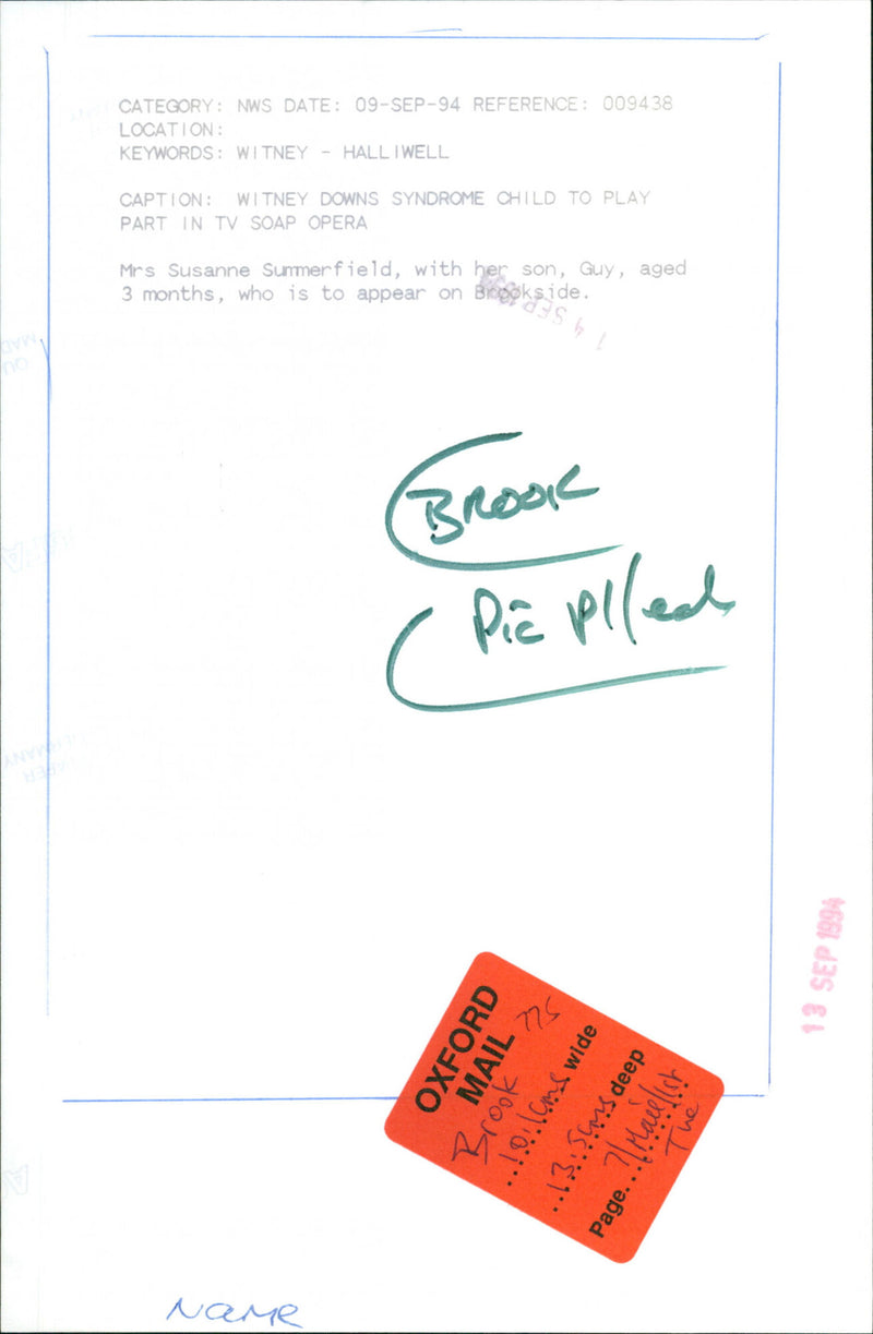 Mrs Susanne Summerfield - Vintage Photograph