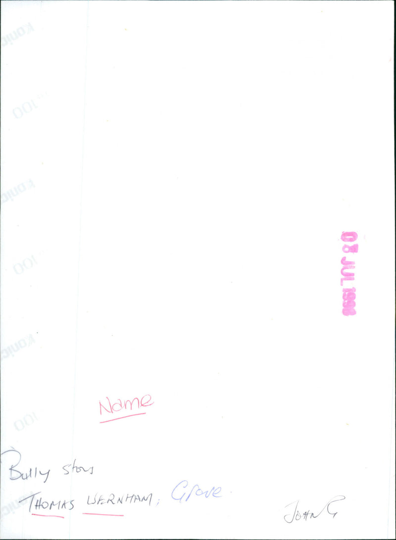 Thomas Wernham - Vintage Photograph