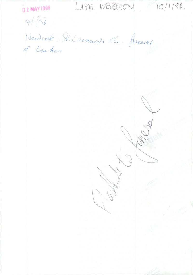 Lisa Werbroom - Vintage Photograph