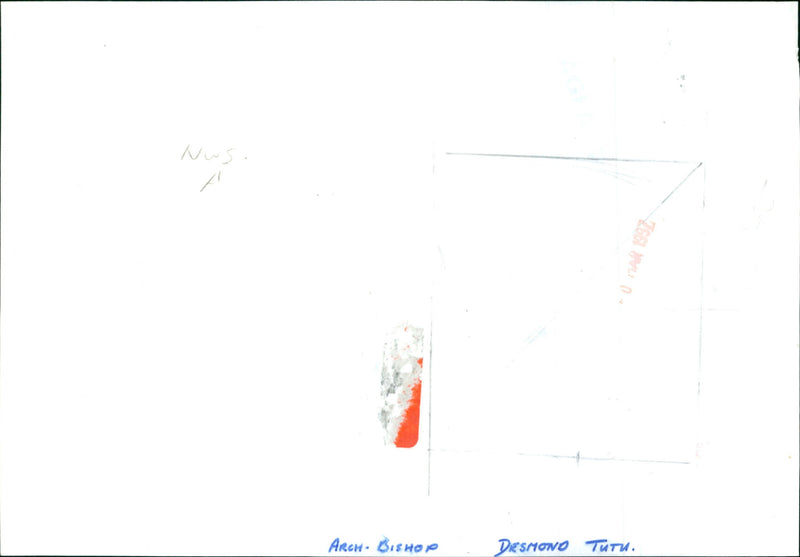 Desmond Tutu - Vintage Photograph