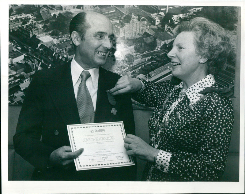 Pamela Walker and Sir John Thomson - Vintage Photograph