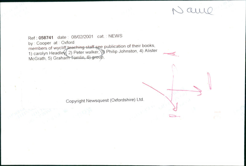 Peter Walker - Vintage Photograph